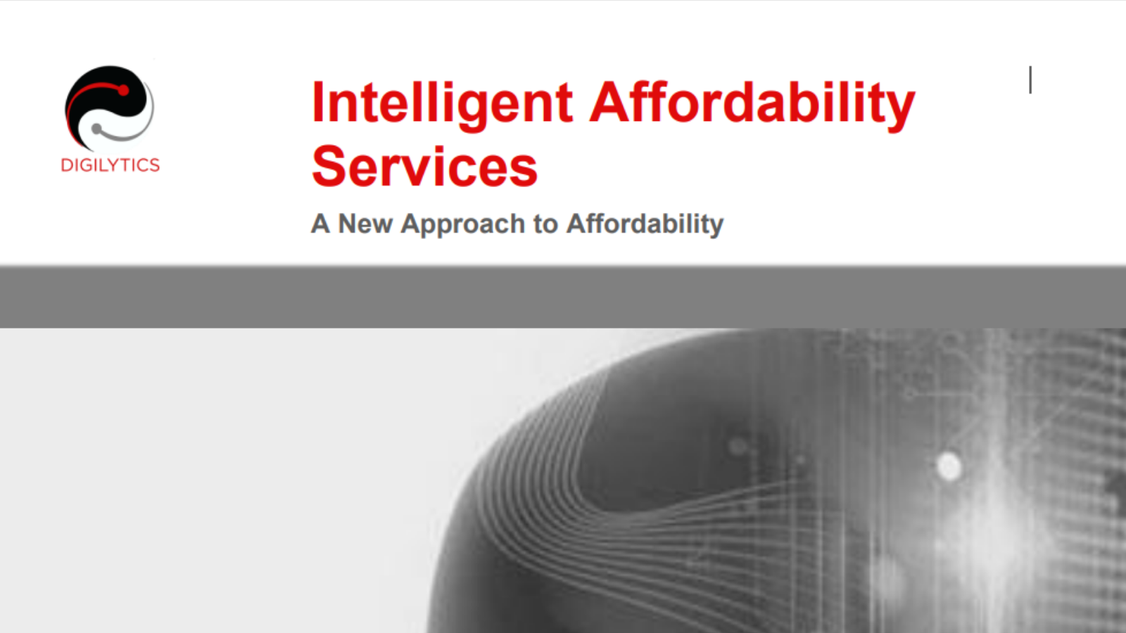 The Intelligent Affordability Service